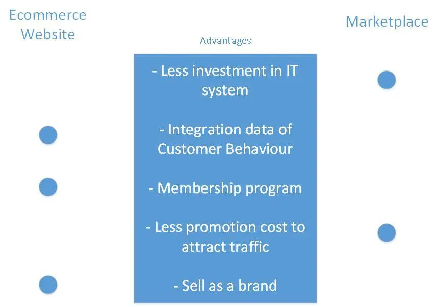 Own Operation Ecommerce Website Vs Marketplace